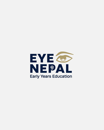 EYE Nepal brand brand design brand identity design brand strategy branding charity charity branding charity design charity logo children charity england eye eye logo graphic design logo logo designer logodesign nepal nepal logo uk