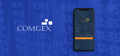 Application development for COMGEX android app application branding design figma finance ios mobile mobile app money typography ui uiux ux vector