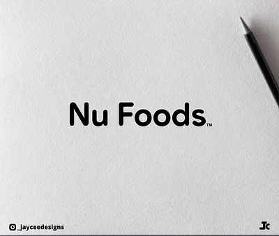 NU FOODS LOGODESIGN branding design graphic design illustration logo logo design logoawesome logodesign logoinspiration logotipo minimal vector