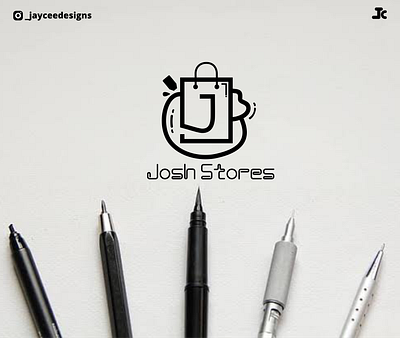 JOSH STORES branding design graphic design illustration logo logo design minimal motion graphics vector