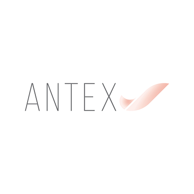 Antex Fabric brand identity branding feather graphic design logo