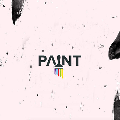 Paint ! art art logo branding creative logo logo logo design logomark paint paint logo paint wordmark logo painting logo spray logo typography logo wordmark logo