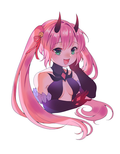 Toram Online Character design illustration