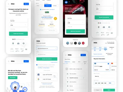 Car Insurance app android app app design car insurance car insurance app insurance ios license mobile app design mobile insurance design mobile ui ux ui ui design ui ux design ux ux design