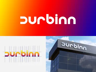 'DURBINN' Logo Design brand identity guidelines branding creative design creativelogo design graphicdesign logo logo designer logodesign logodesignlove logos logotype logotype design technology typeface wordmark wordmark logo