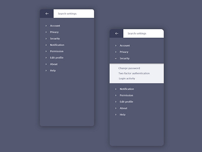 Settings Screen daily ui daily ui challenges design designing settings page settings settings page settings preferences settings preferences ui design settings ui settings ui design ui ui design page uxui website