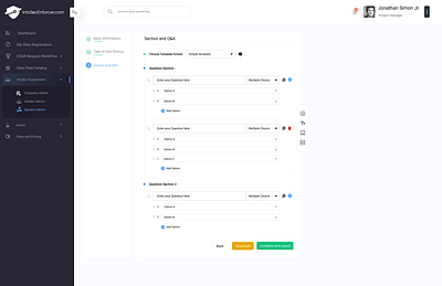 Design for Question Answer admin admin design dashboard design from interface landing question answer ux