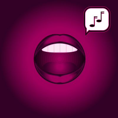 Vector icon 2d design icon iconmusic illustration vector voice web