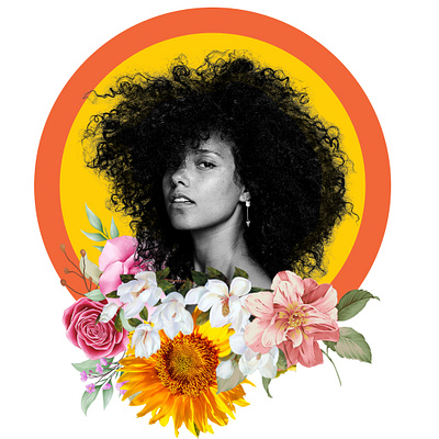 Alicia design digital collage graphic design illustration