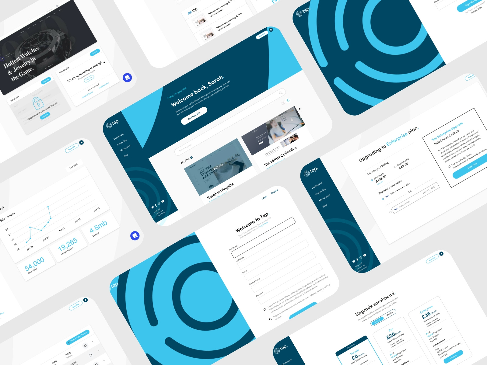 Tap rebrand and website