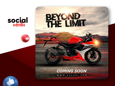 Social Media Post Design banner design bike bike banner design creative facebook ads graphic design instagram post instagram story instagram template modern banner post design social media pack socialmedia speed trendy