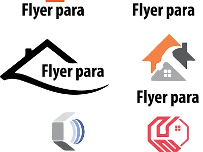 Flyer logo branding logo