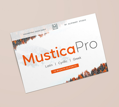 Mustica Pro | Free & Premium Font branding cyrillic design designer font free font geometric font graphic design greek heading latin logo logo designer premium font typography ui