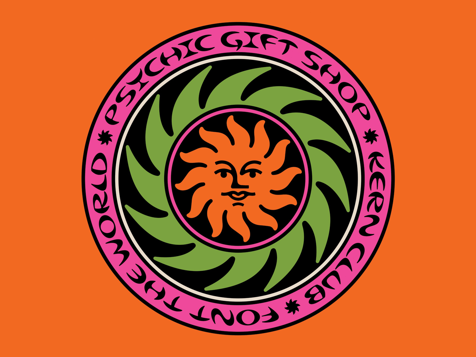 Example of Psychic Gift Shop Font