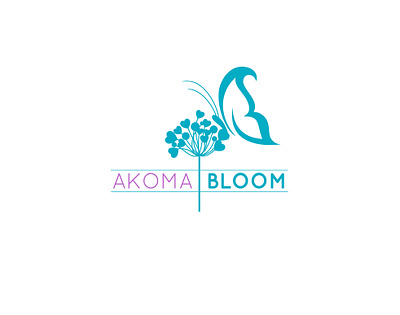 Akoma B. Logo Concept branding design vector