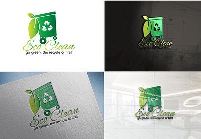 eco green (logo design) brand design branding design graphic design illustration logo logodesign ui ux vector