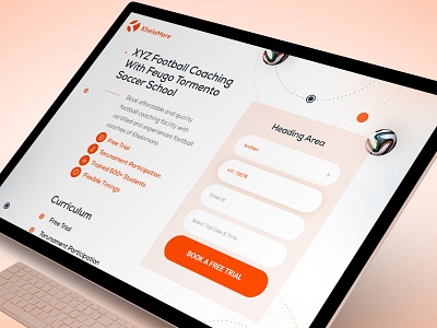 Khelomore_Landing Page landingpage sportsui sportswebsite ui uiconcept uiux ux website websiteui webtemplate webui