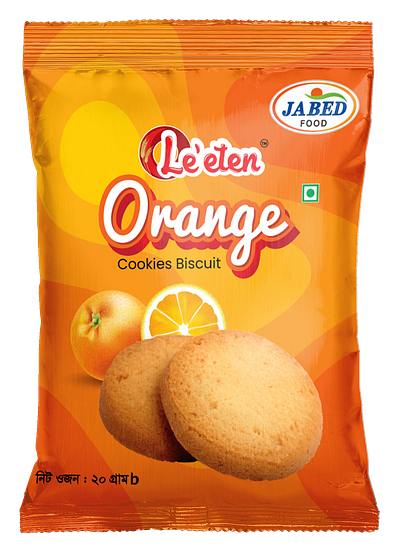 Orange Cookies Biscuit