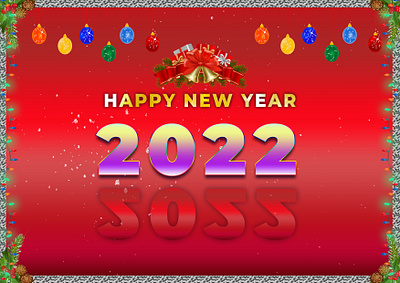 Happy New Year 2022 graphic design happy new year happy new year banner design happy new year design card happy new year poster design new year 2022