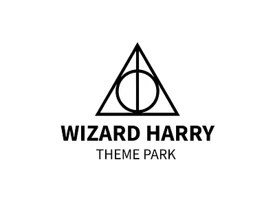 Film Logo for Harry Potter | Turbologo brand design branding design film graphic design harry potter illustration logo logo design magic magician typography ui ux vector wizard youtube
