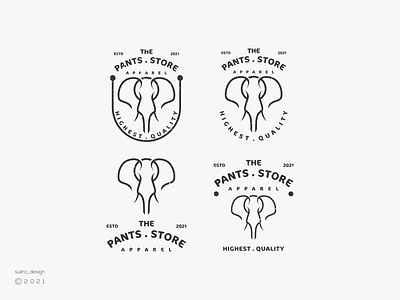 Elephant logo animals apparel brand branding clothing design elephant graphic design illustration line logo logoinspiration logos minimal vector