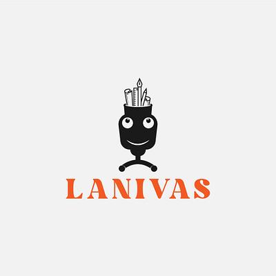 LANIVAS LOGO branding branding logo company logo creative logo creative logo design design flat graphic design industrial logo initial logo logo design minimal minimalist modern office professional stationary unique versatile