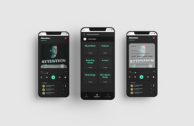 Music App app app design daily challenges daily ui daily ui challenges design graphic design mobile mobile app design mobile ui music player music player app music player app ui music player ui music player ui design ui ui design uxui