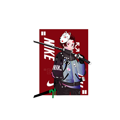 Cover art anime branding design graphic design illustraion illustration vector