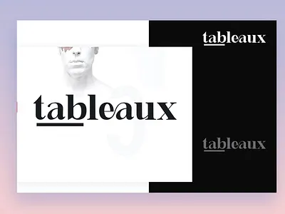 tableaux Fashion Logo Design creative design fashion fashionlogo illustration illustrator logo vector