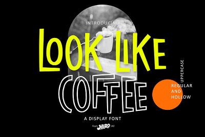 Look Like Coffee - Display Font coffee shop