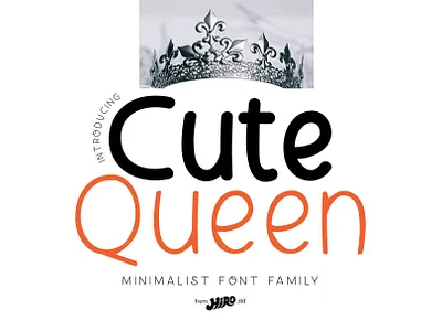 Cute Queen - Minimalist Font Family line