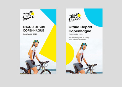 Tour De France Social Media Campaign branding editing