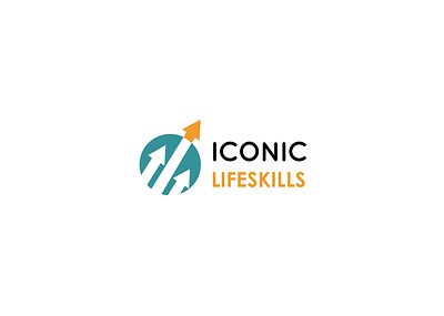 Iconic Lifeskills Logo illustration logo vector