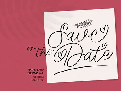 Lovely Wedding - Script Font luxury font