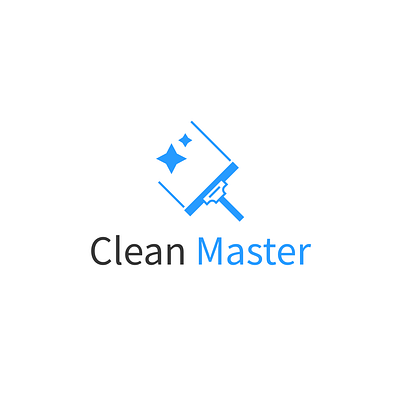 Cleaning Logo with Mop | Turbologo brand design branding cleaning design flooring gamma graphic design illustration logo logo design mop shine splash typography ui ux vector