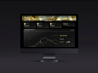 Mining as a Service / Concept Dashboard / Gold Subscription