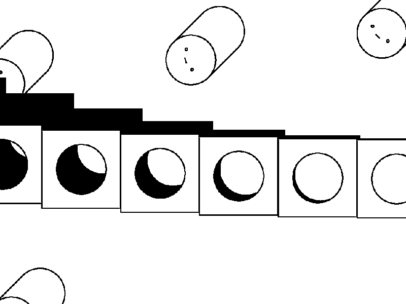 It's a living ¯\_(ツ)_/¯ animation bounce character elastic flowing gif loop monochrome pixel retro smooth wave work ¯ (ツ) ¯