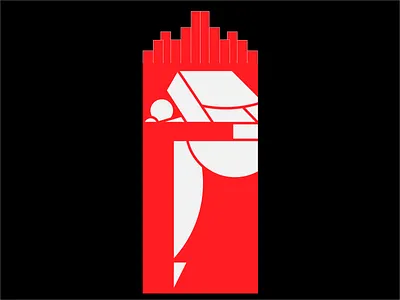 Figure Out corona corporate covid design escape hectic illustration job life minimal modern times pandemic reality red sleep stress tension trauma unemployment work