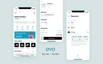 Shopping Browser app banking beautiful cart clean design easy payment installment instalment klarna mobile app payment shop shopping shopping cart ui ux