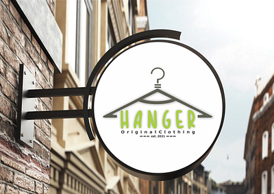 Hanger (Mockup) banner branding design graphic design logo promotion