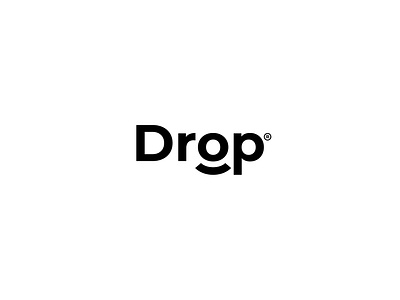 Drop black brandbook branding drop logo logo design logos minimal minimal logo white