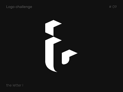 Logo challenge #9 - Letter i v2 brand branding brandmark i logo i monogram identity letter i logo logo design logotype
