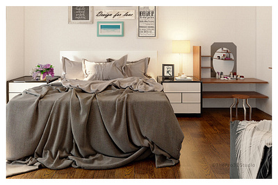 Bed Room 3D Model 3d modeling architecture modeling interior 3d design