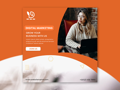 DIGITAL MARKETING BANNER banner branding design digital banner digital marketing banner graphic design illustration logo marketing banner motion graphics photoshop banner social media banner ui ux vector web banner web banner for digital marketing
