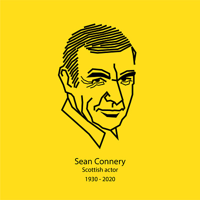 Sean Connery branding design graphic graphic design graphicdesign illustration logo logodesign vector vector illustration visual visualdesign