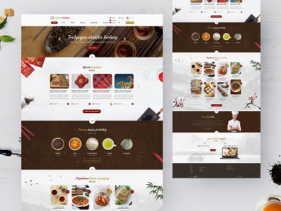 Sunrise food black teas concept design dishes and recipes green teas handmade teas layout pasta pu erh tea rice sauces traditional chinese tea web design webdesign white teas