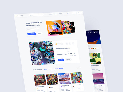 NFT Marketplace adobe xd dashboard figma interface nft sketch ui ui kit web
