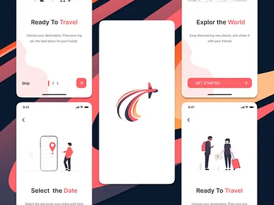 Travel App app ui apps design branding business cover design dailyuichallenge design illustration inspiration logo ui