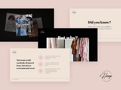 Sustainable fashion presentation brand design branding clean design clothes design designer fashion fashion designer graphic design minimalism pitch pitchdeck presentation presentation design