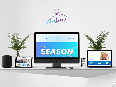 Fashion Ecommerce Website ecommerce mockup photoshop photoshop mockup ui